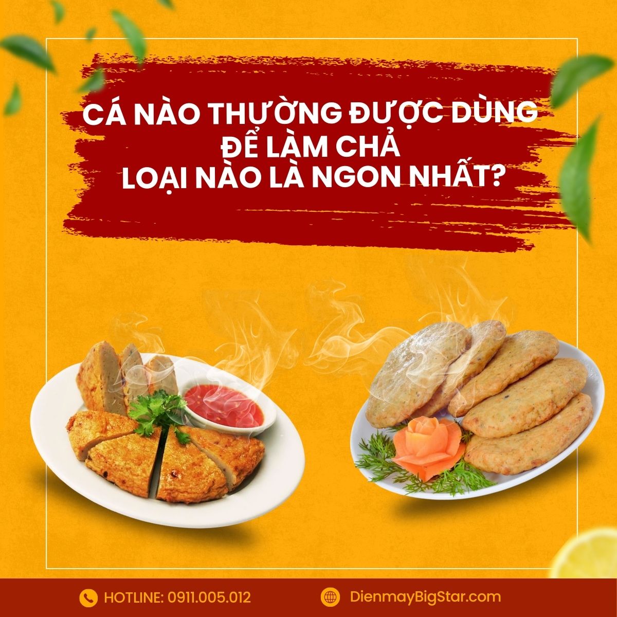 cá nào thường được dùng để làm chả