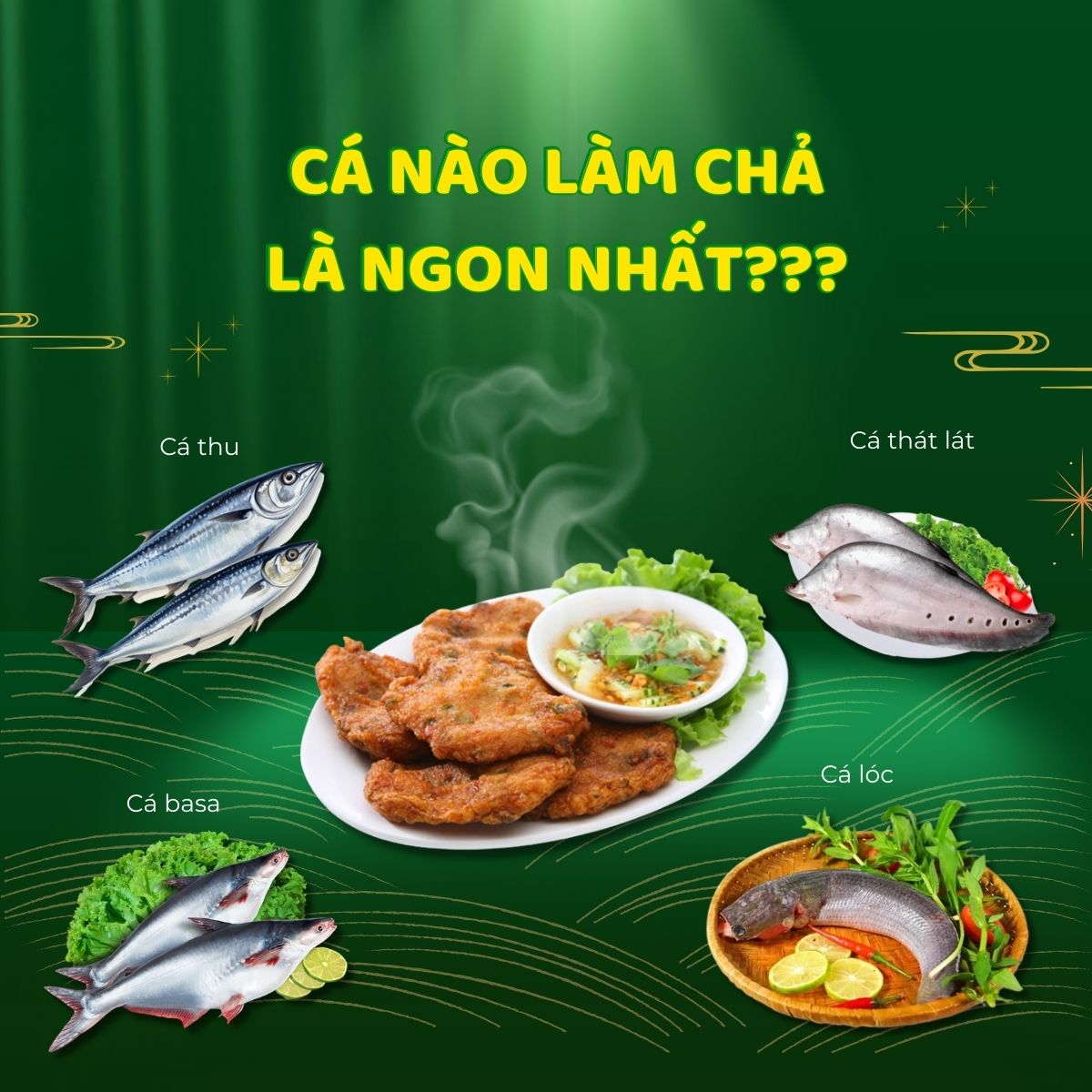 cá nào thường được dùng để làm chả